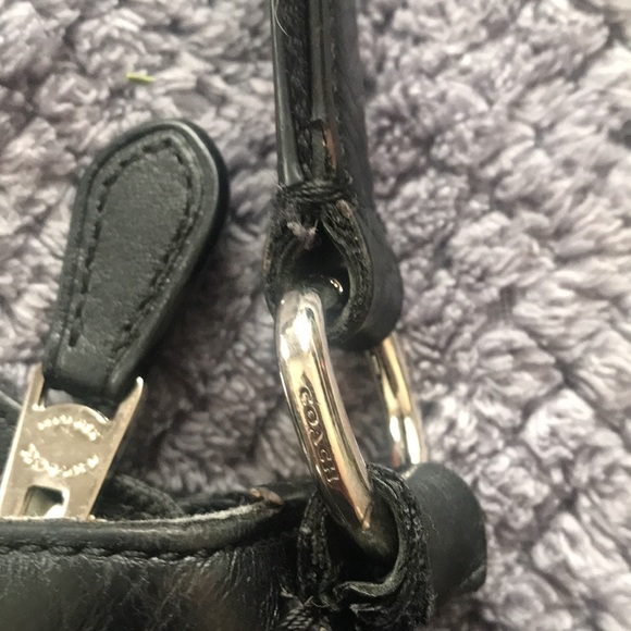 Gotham slim crossbody Coach Purse in Signature Print (Damaged) - Picture 16 of 16